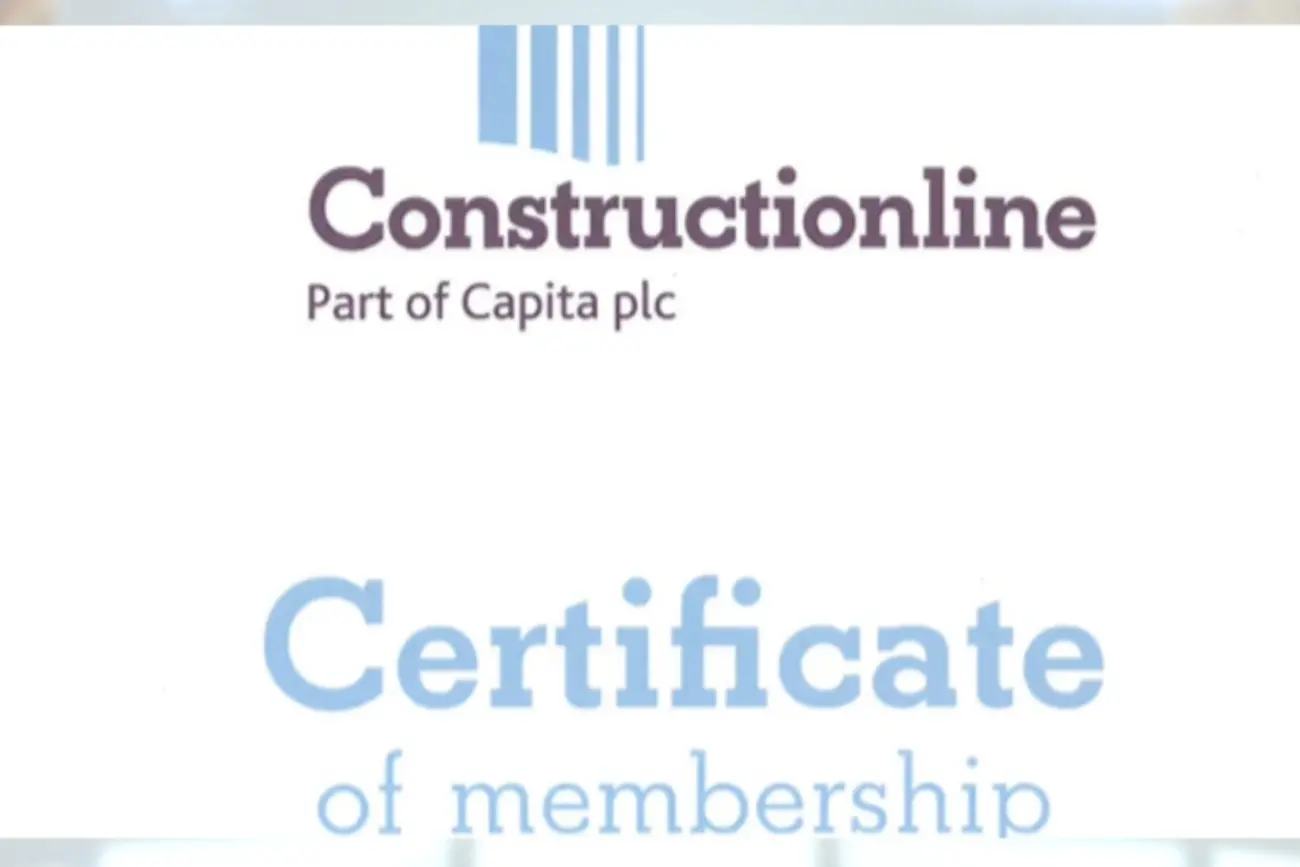Locksmith Pro Certificate of Constructionline membership